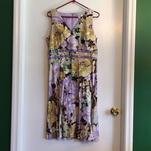 Floral cotton dress
